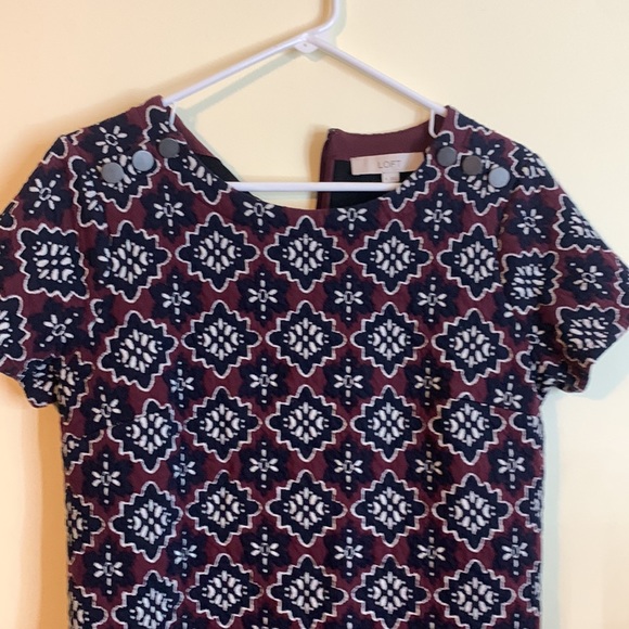 Very pretty print knee length dress - Picture 7 of 7